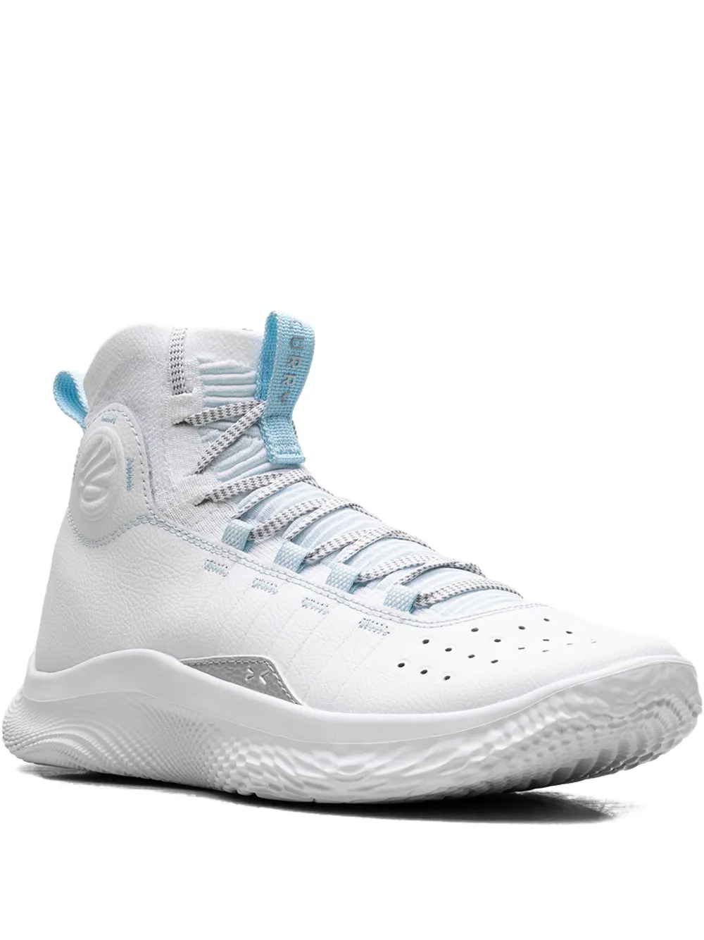 Under Armour Curry 4 FloTro "White Stream Silver" sneakers