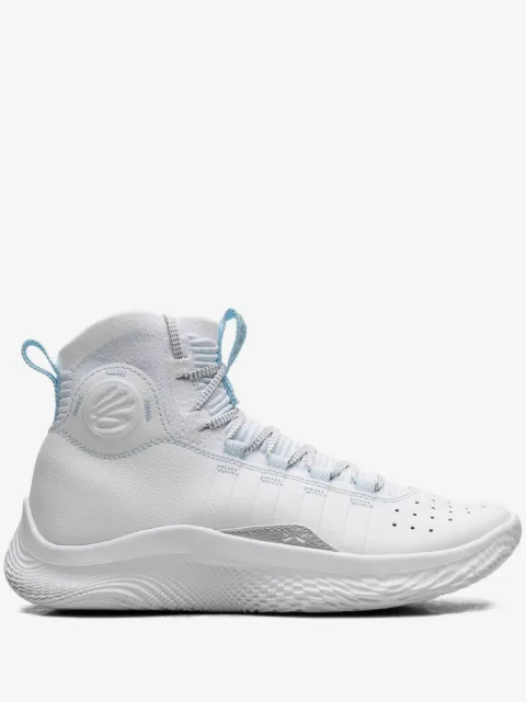 Under Armour Curry 4 FloTro "White Stream/Silver" Sneakers