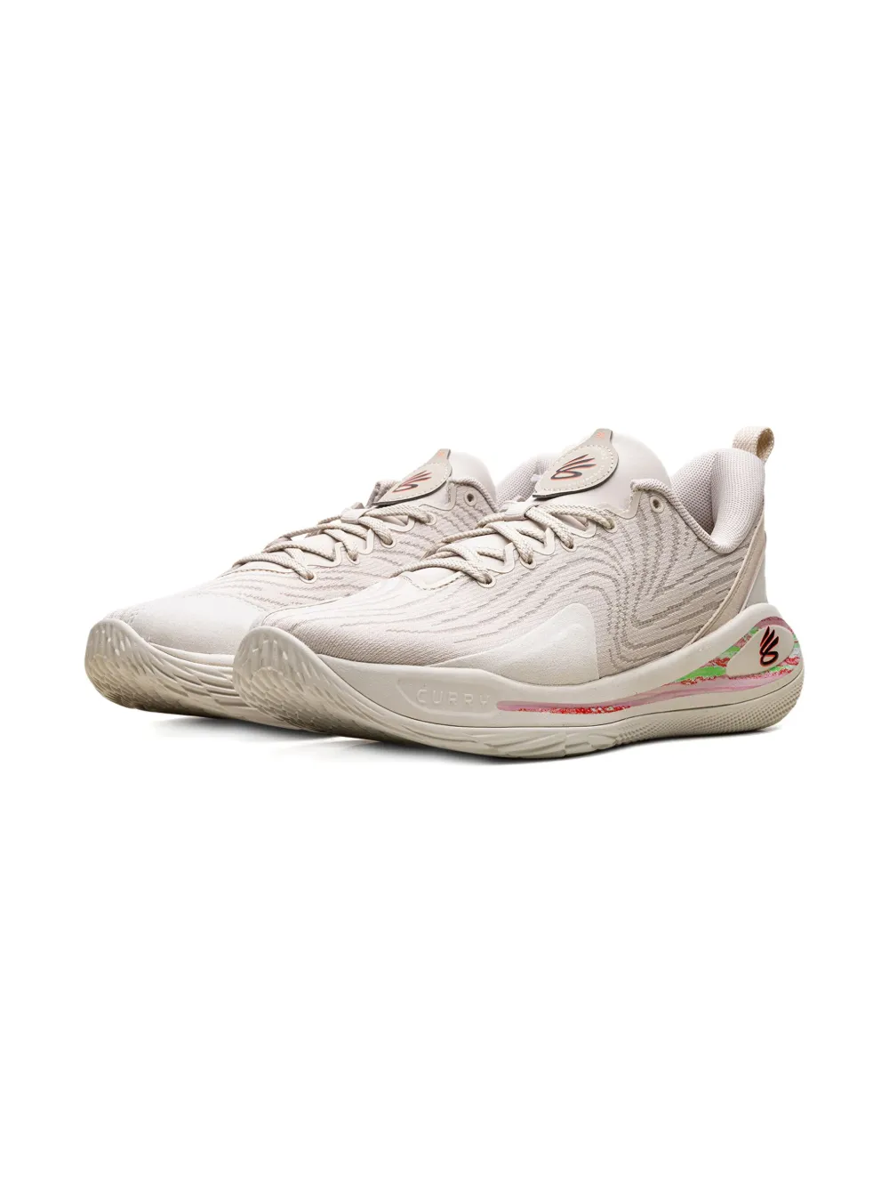 Under Armour Curry Flow 12 "saturn" Sneakers In Neutral