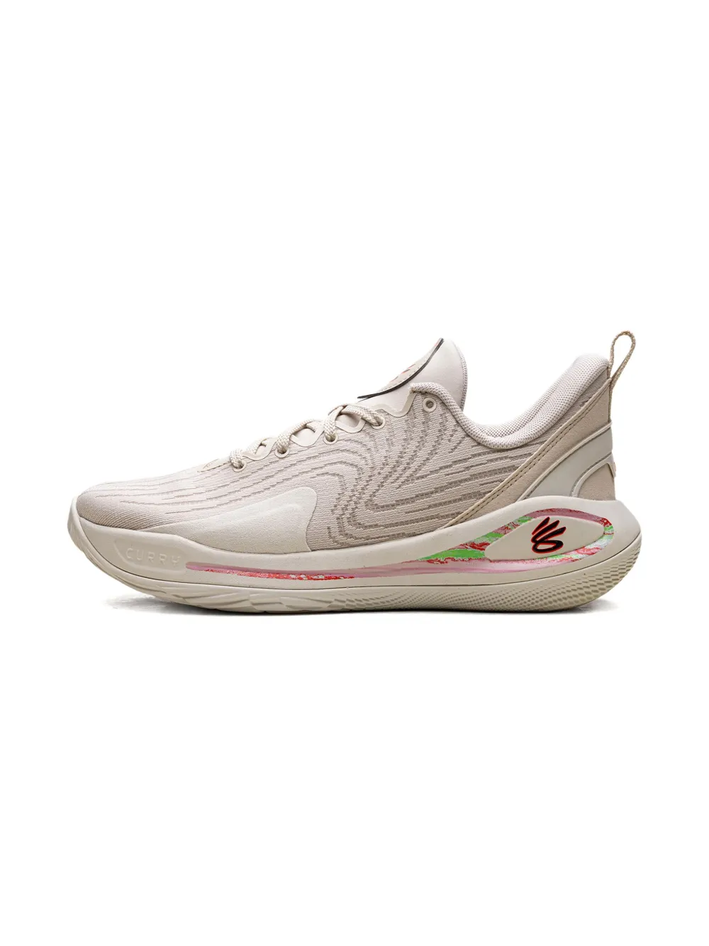 Under Armour Curry Flow 12 "saturn" Sneakers In Neutral
