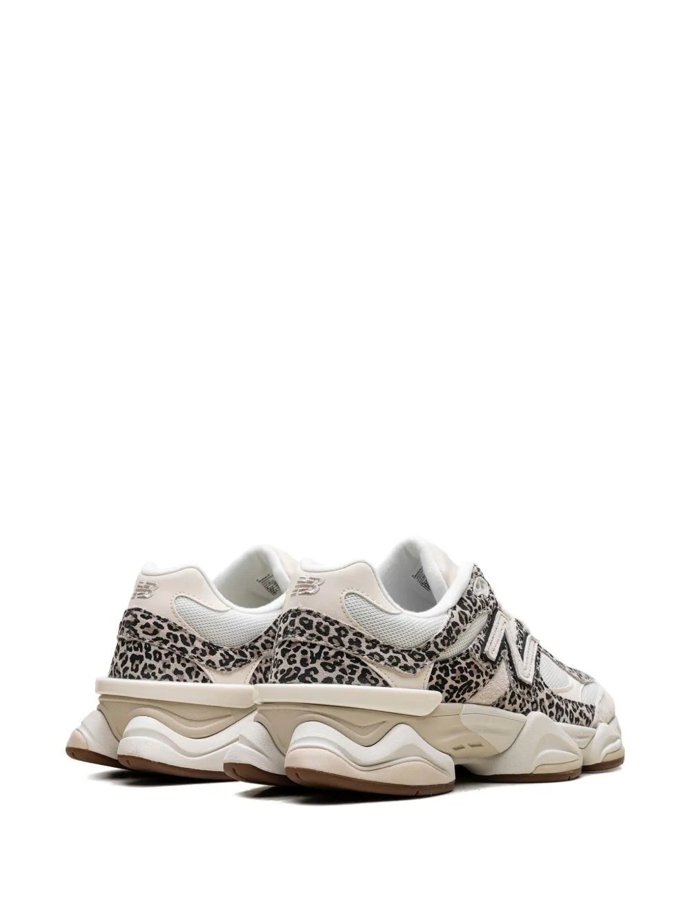 New Balance 9060 "Brown White" sneakers Beige