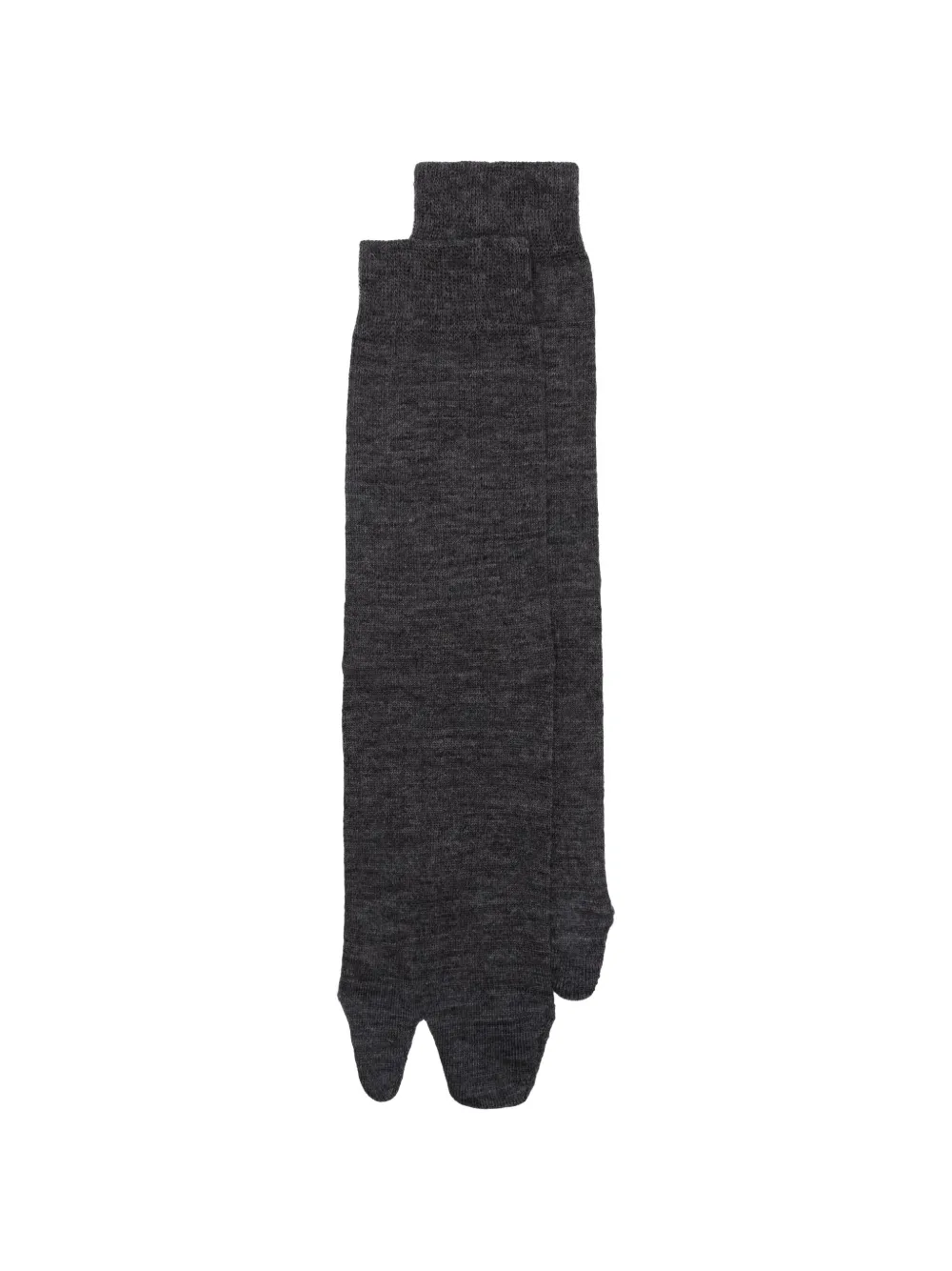 MM6 Maison Margiela Gerippte Socken - Schwarz