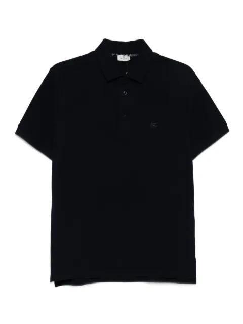 ETRO logo-embroidered polo shirt