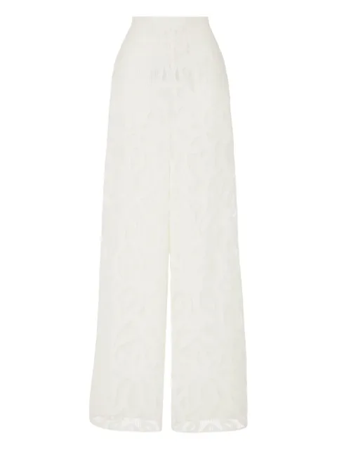 Temperley London floral trousers