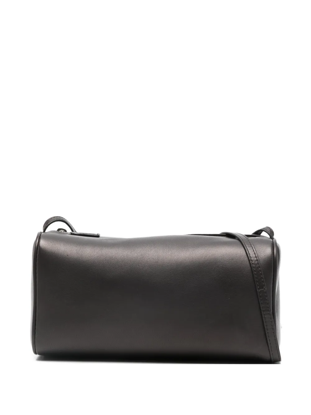 The Row 90s leather cross body bag - Marrone