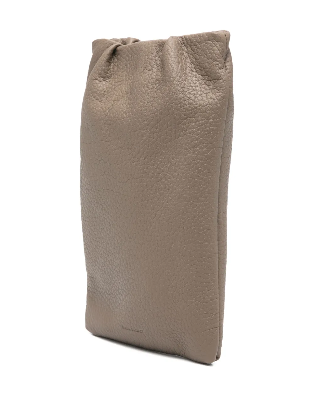 The Row leather phone case - Marrone