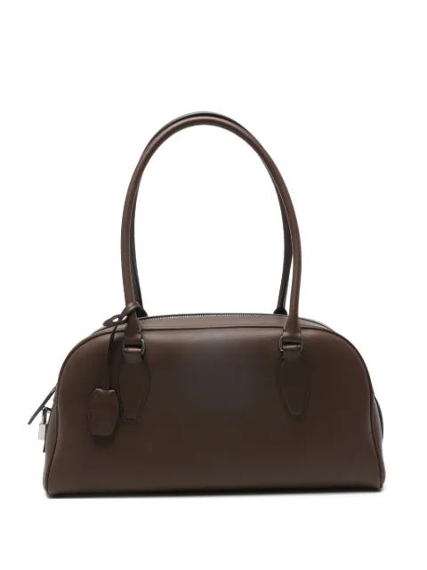 The Row E/W India leather shoulder bag