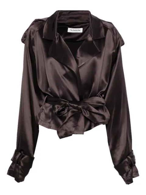 The Frankie Shop Simona satin blouse