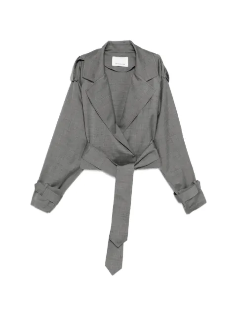 The Frankie Shop Simona belted jacket