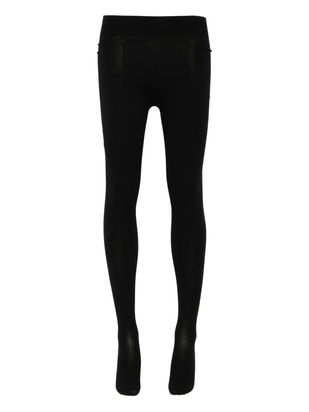The Row Mimi Waistband Tights In Black