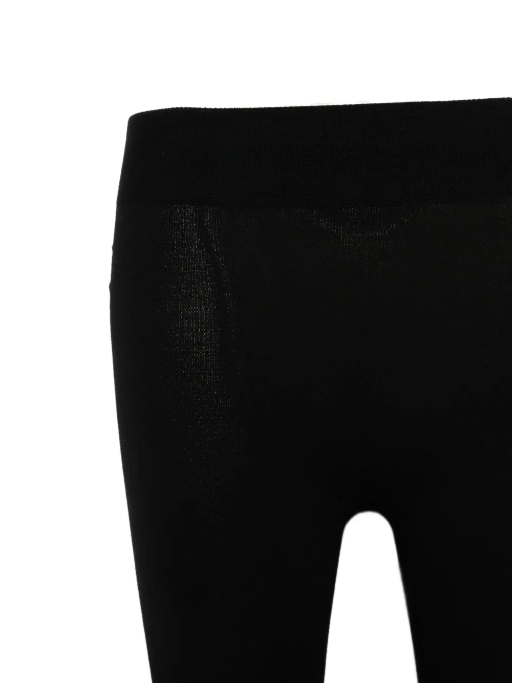 The Row Mimi Waistband Tights In Black