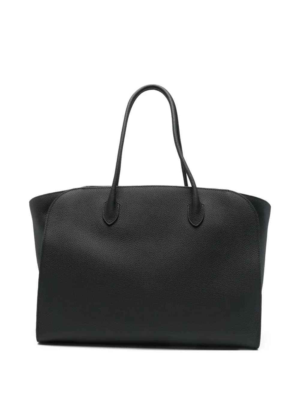 The Row Marlo 17 zip-up tote bag - Nero