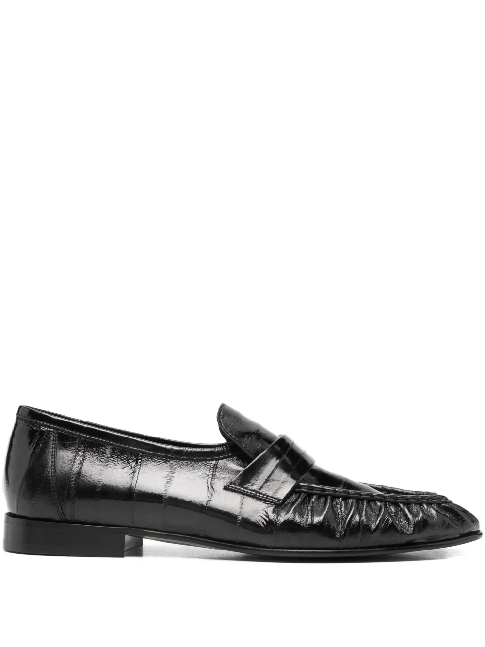 The Row ruffle-detail loafers | Schwarz | Image 1