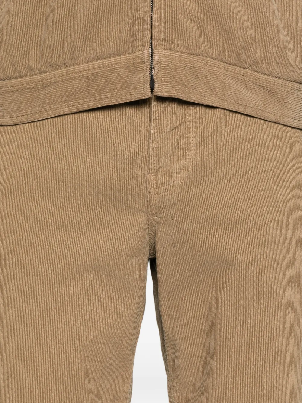 The Row Rossen ribfluwelen chino Bruin
