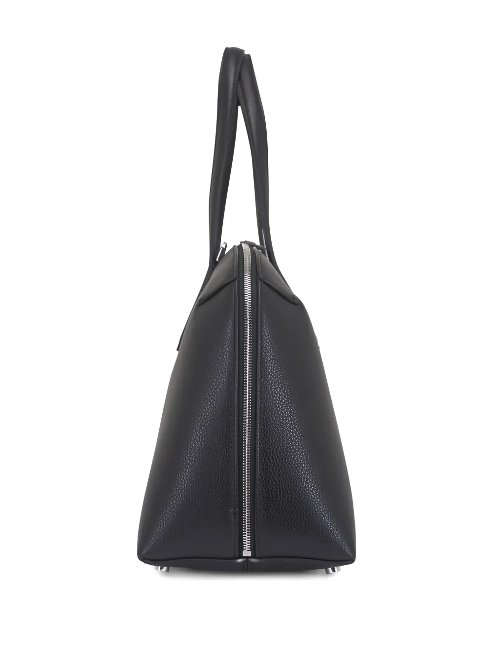 TOTEME Medium shopper van bewerkt leer Zwart