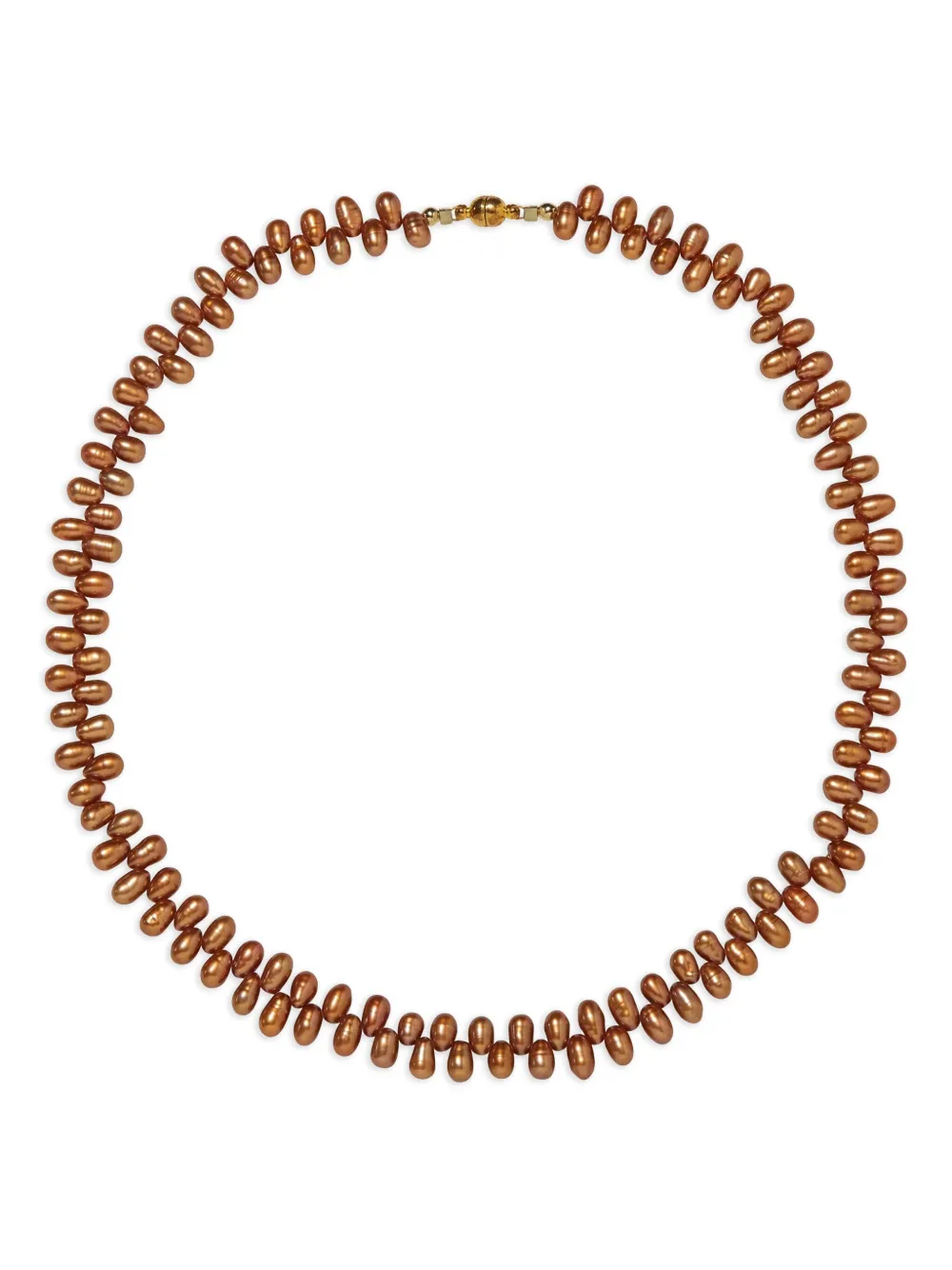 Jennifer Behr Penelope pearl-drop necklace | Brown | Image 1