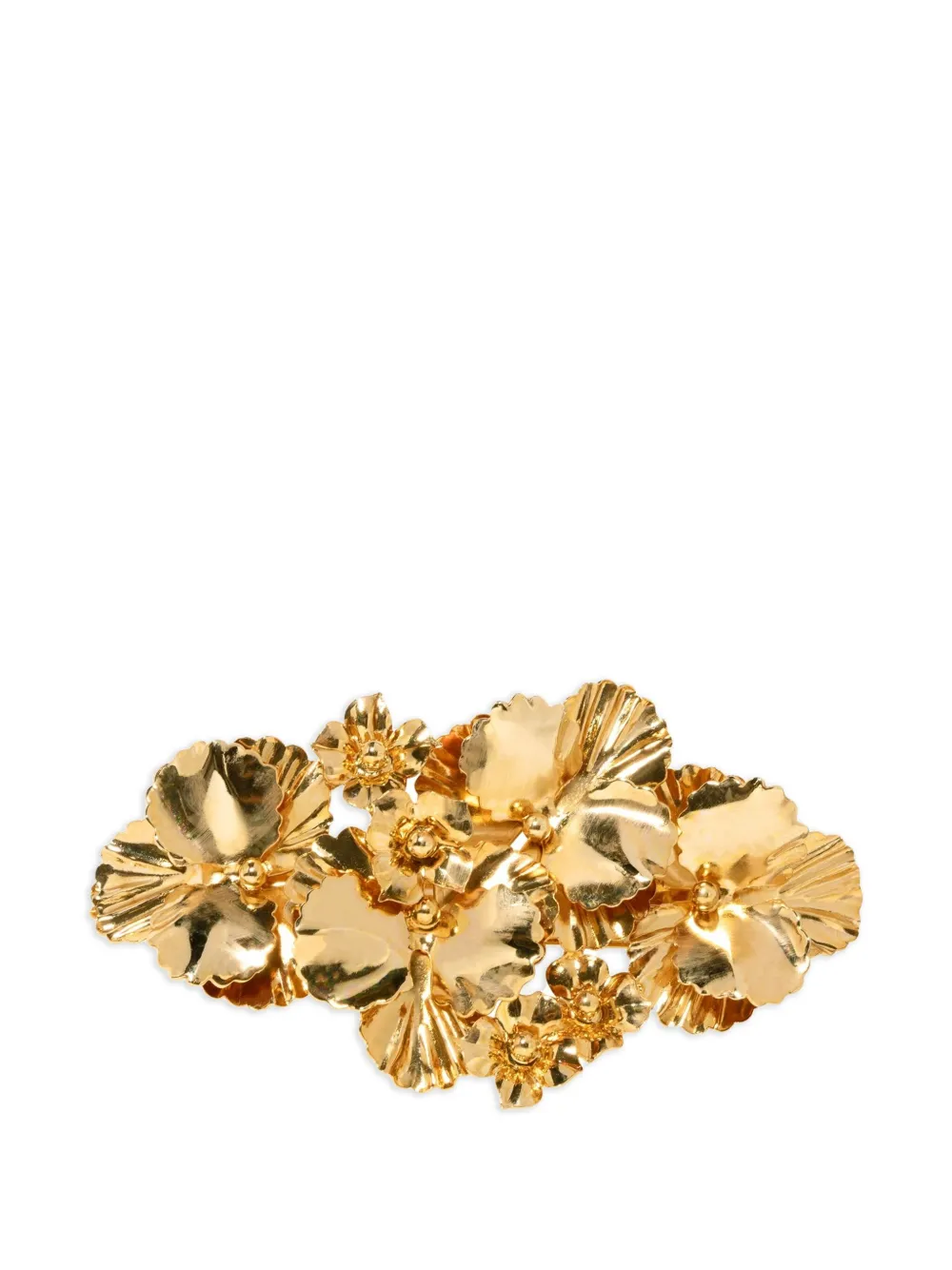 Jennifer Behr Panola flower-petal hair accessory | Gold | Image 1