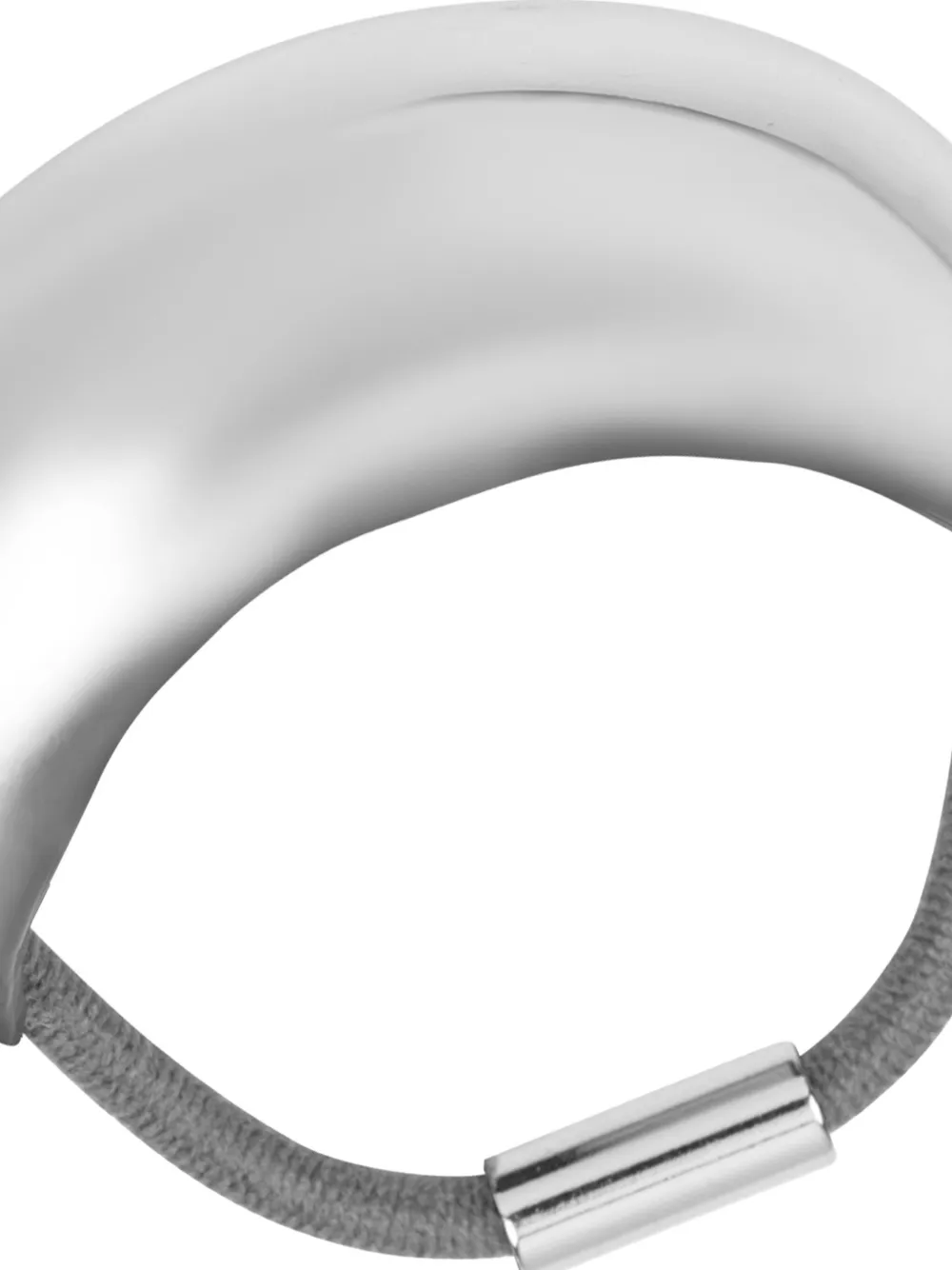 Jennifer Behr Mona gewelfd metaal haaraccessoire Zilver