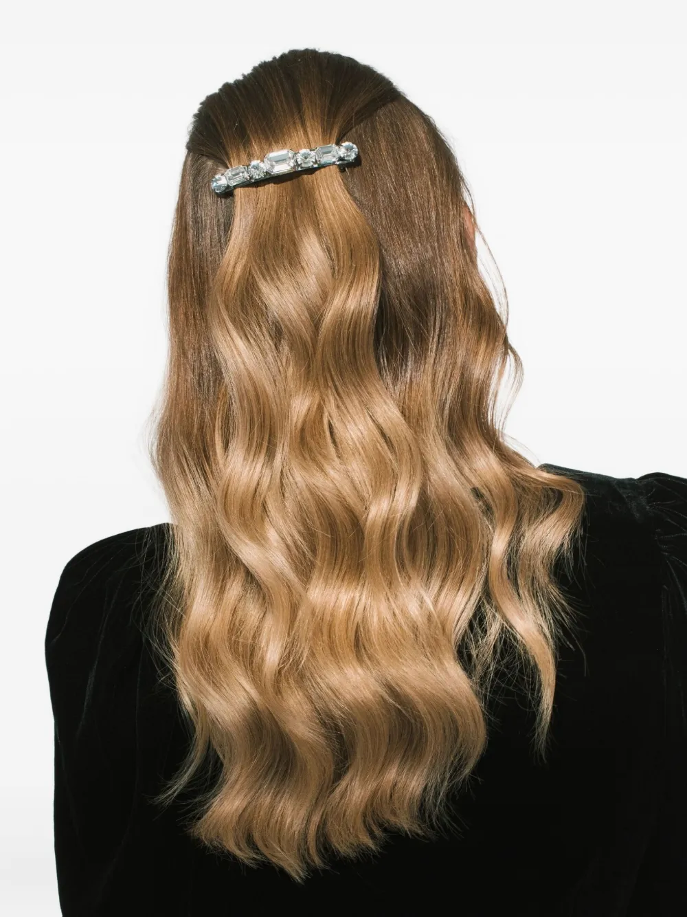 Jennifer Behr Haarspeld met kristallen Zilver