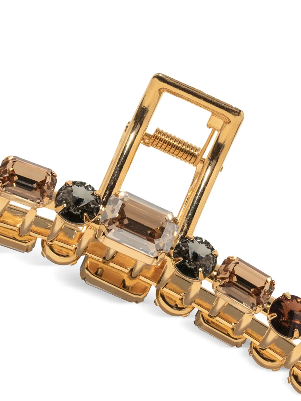 Jennifer Behr crystal-embellished gold jaw clip | Image 2