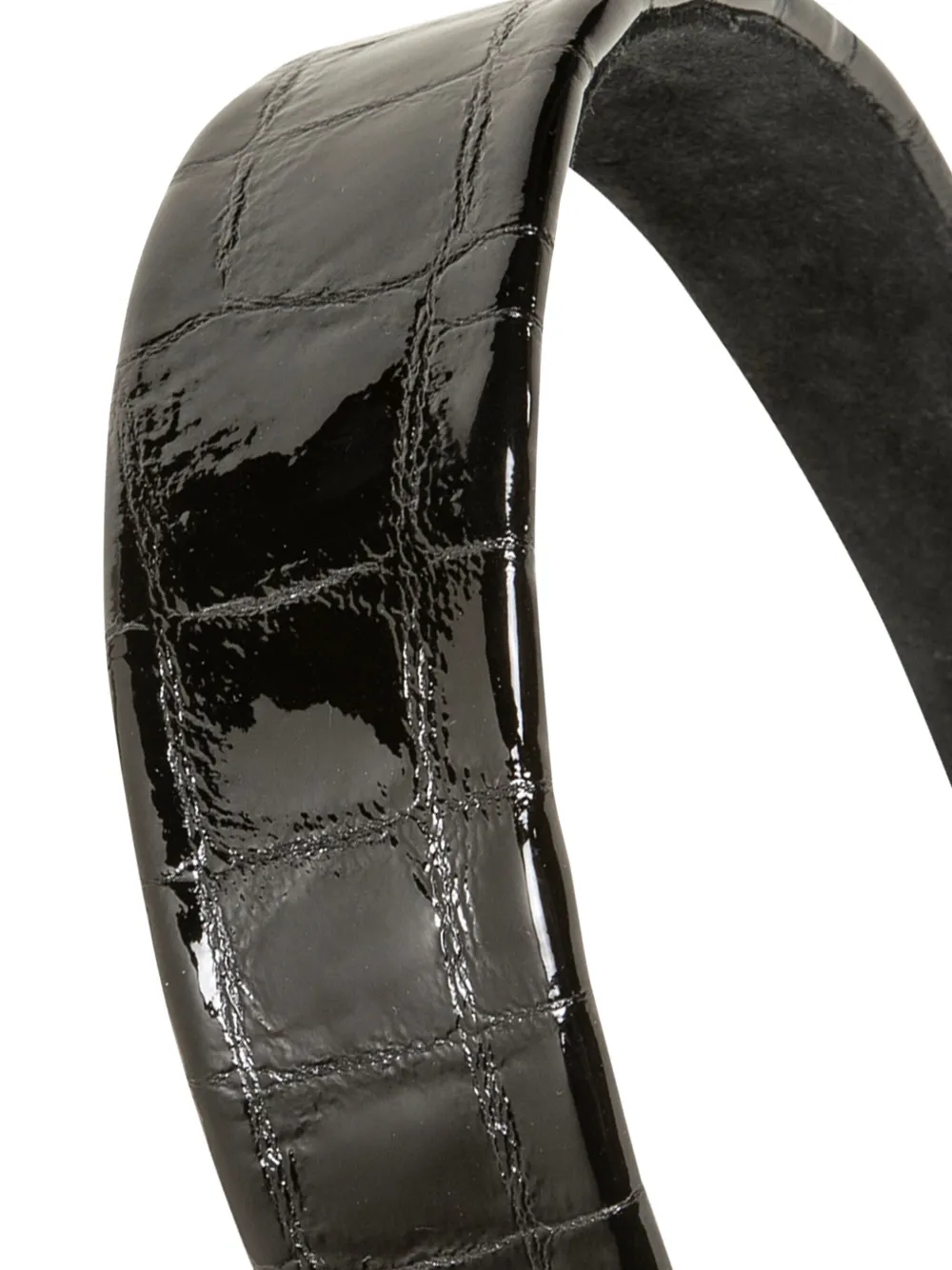 Jennifer Behr croc-embossed headband | Image 2