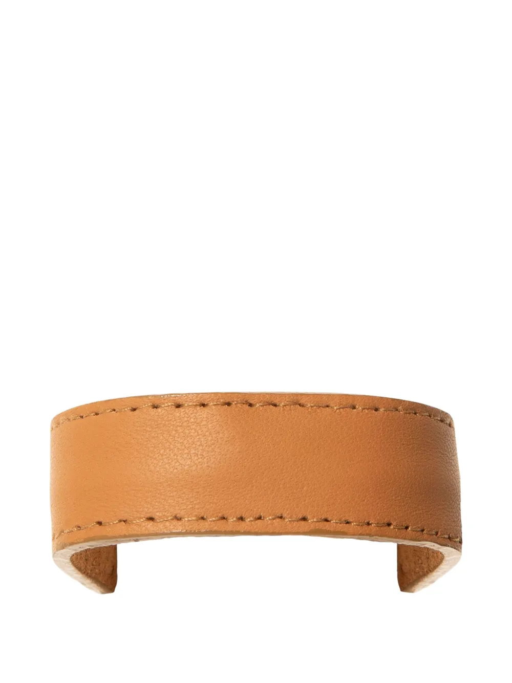 Jennifer Behr Accessorio per capelli mini in pelle - Marrone