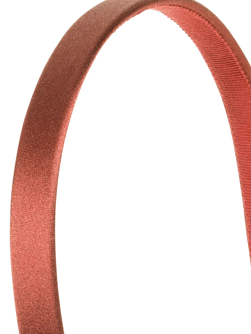 Jennifer Behr Lucy Silk Headband In Brown