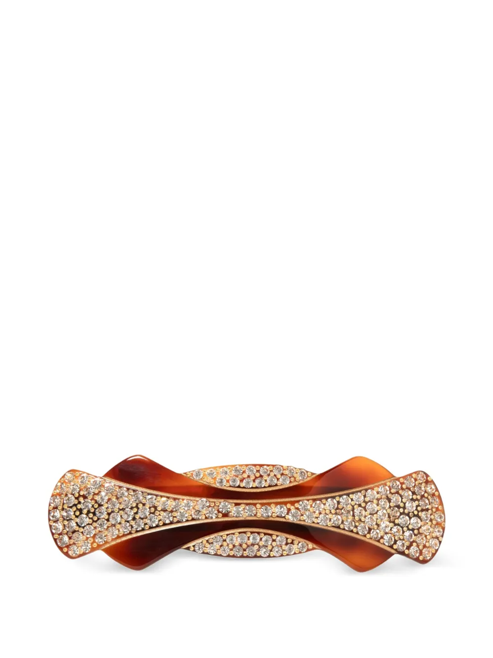 Jennifer Behr Ariane Crystal-embellished Barrette In Gold