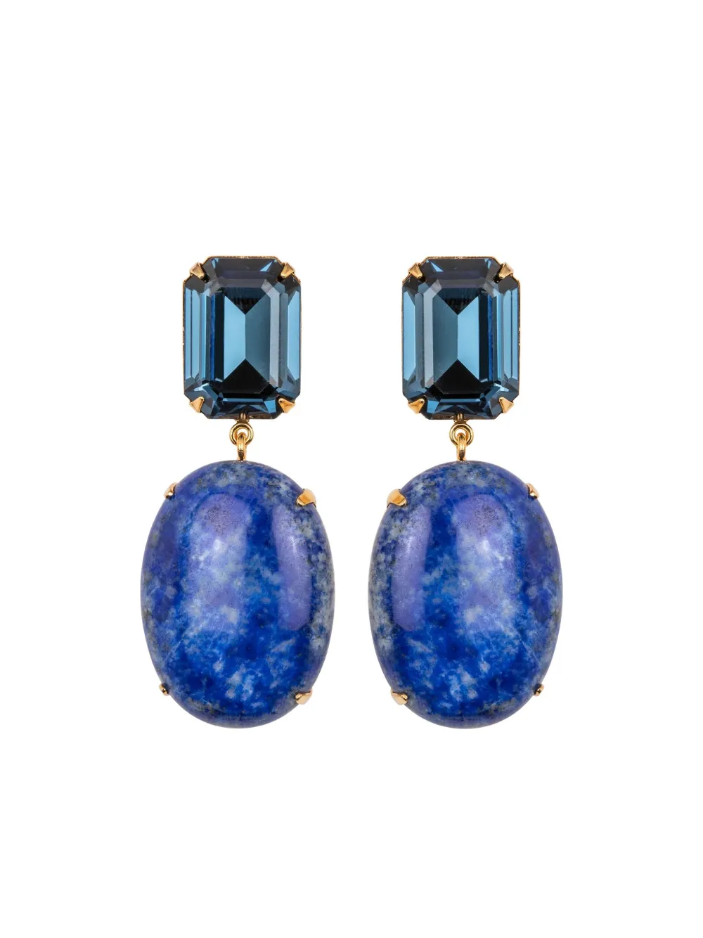 Jennifer Behr Xiomara earrings - ブルー Jennifer Behr Xiomara earrings - ブルー