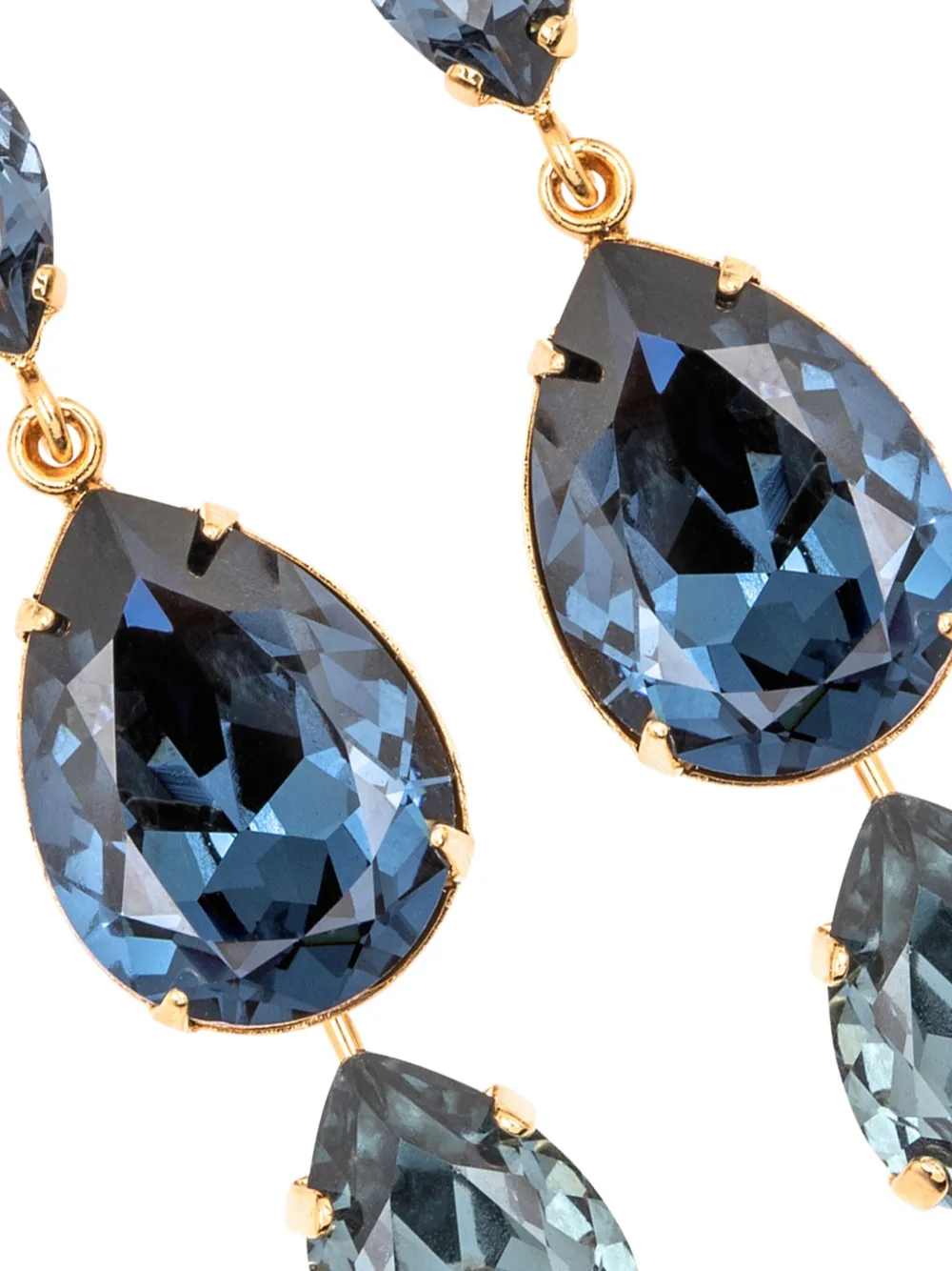 Jennifer Behr Natalina Teardrop Natalina Earrings In Brown