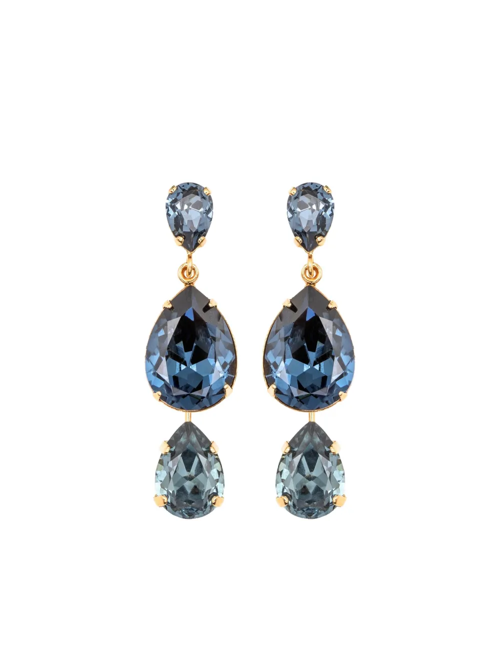 Jennifer Behr Natalina Teardrop Natalina Earrings In Brown