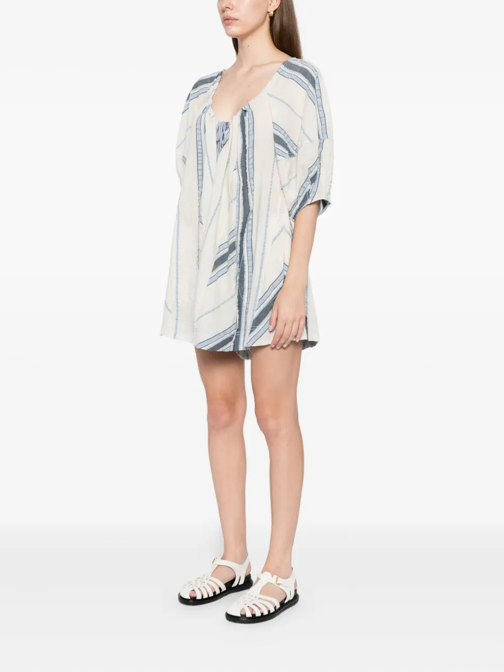 Free People Bop Around Jumpsuit In Multi