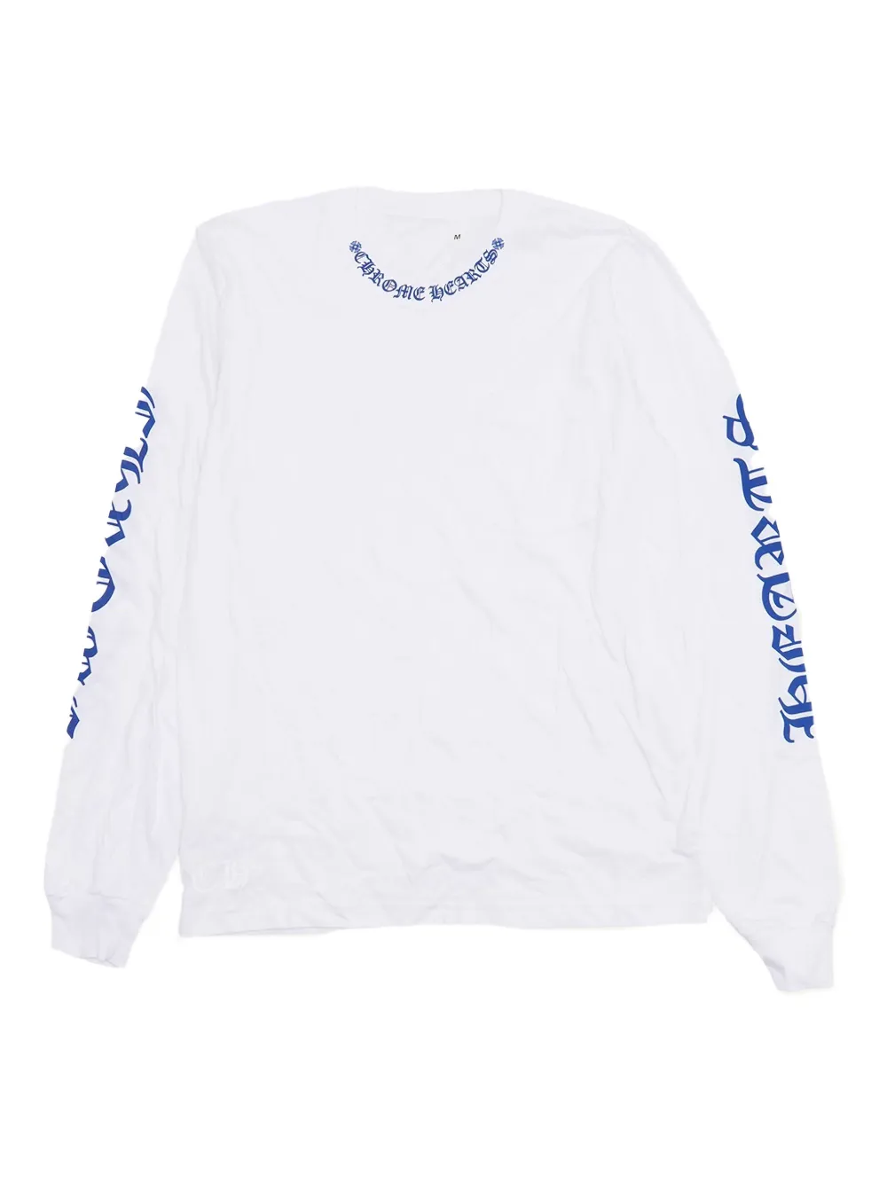 Chrome Hearts ロゴ ロングTシャツ - ホワイト Chrome Hearts ロゴ ロングTシャツ - ホワイト