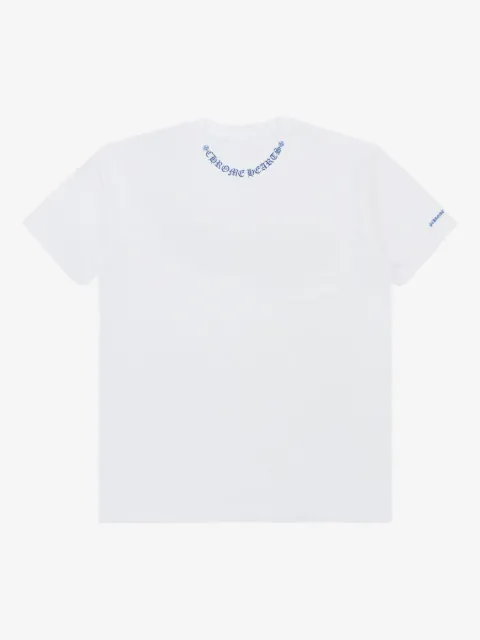 Chrome Hearts neck-logo pocket T-shirt