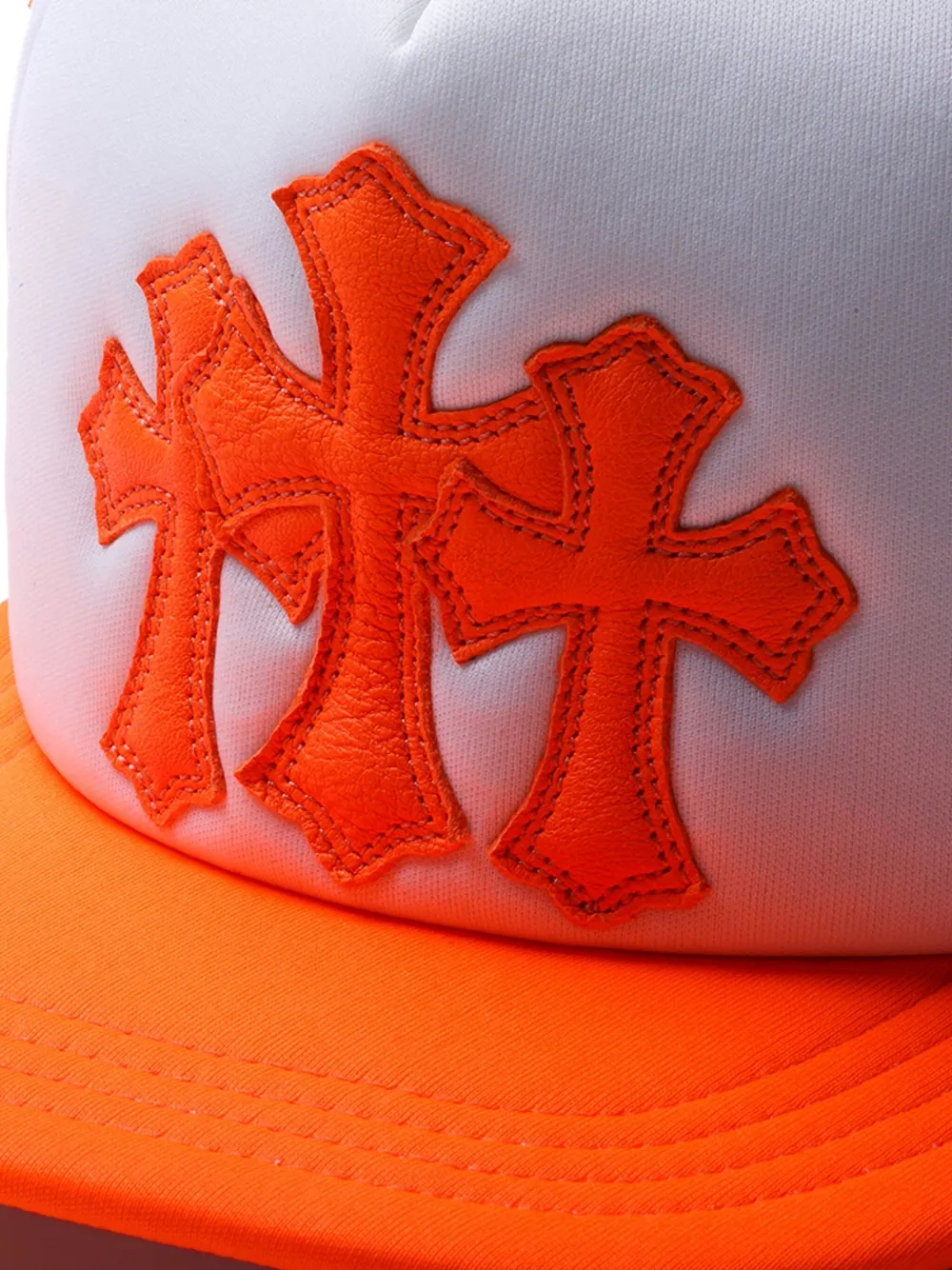 Chrome Hearts Cemetery cross-patch trucker hat | Women | Image 2