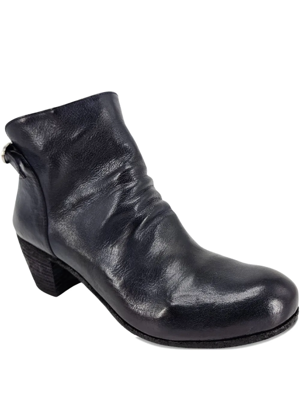 Officine Creative Chabrol 002 leather ankle boots Blue