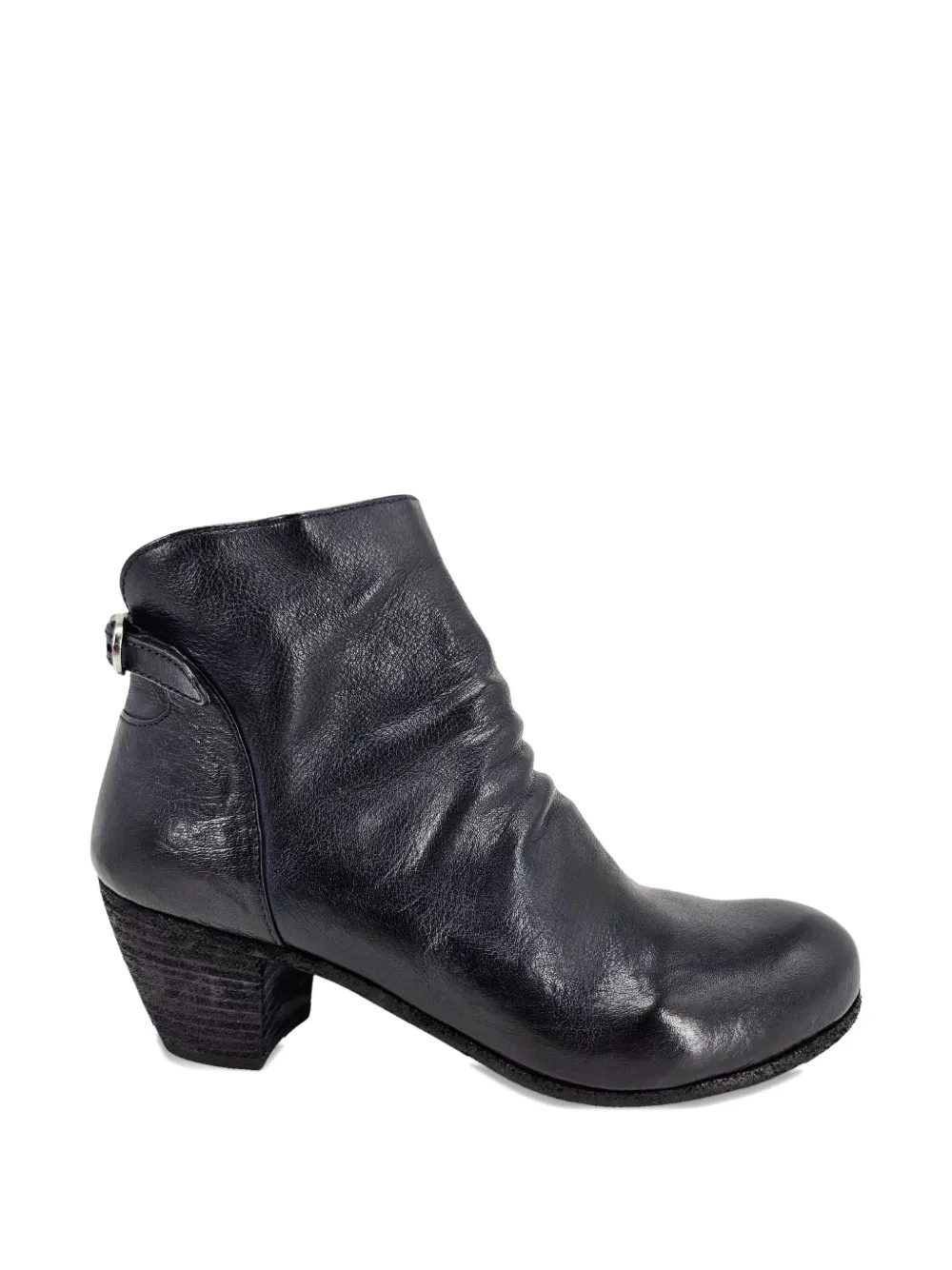 Officine Creative Chabrol 002 leather ankle boots Blue