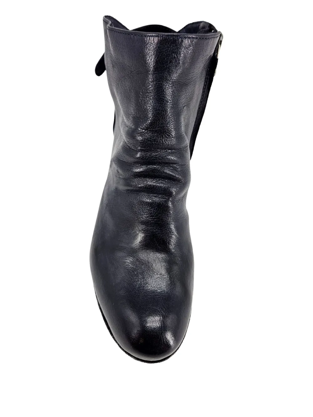 Officine Creative Chabrol 002 leather ankle boots Blue