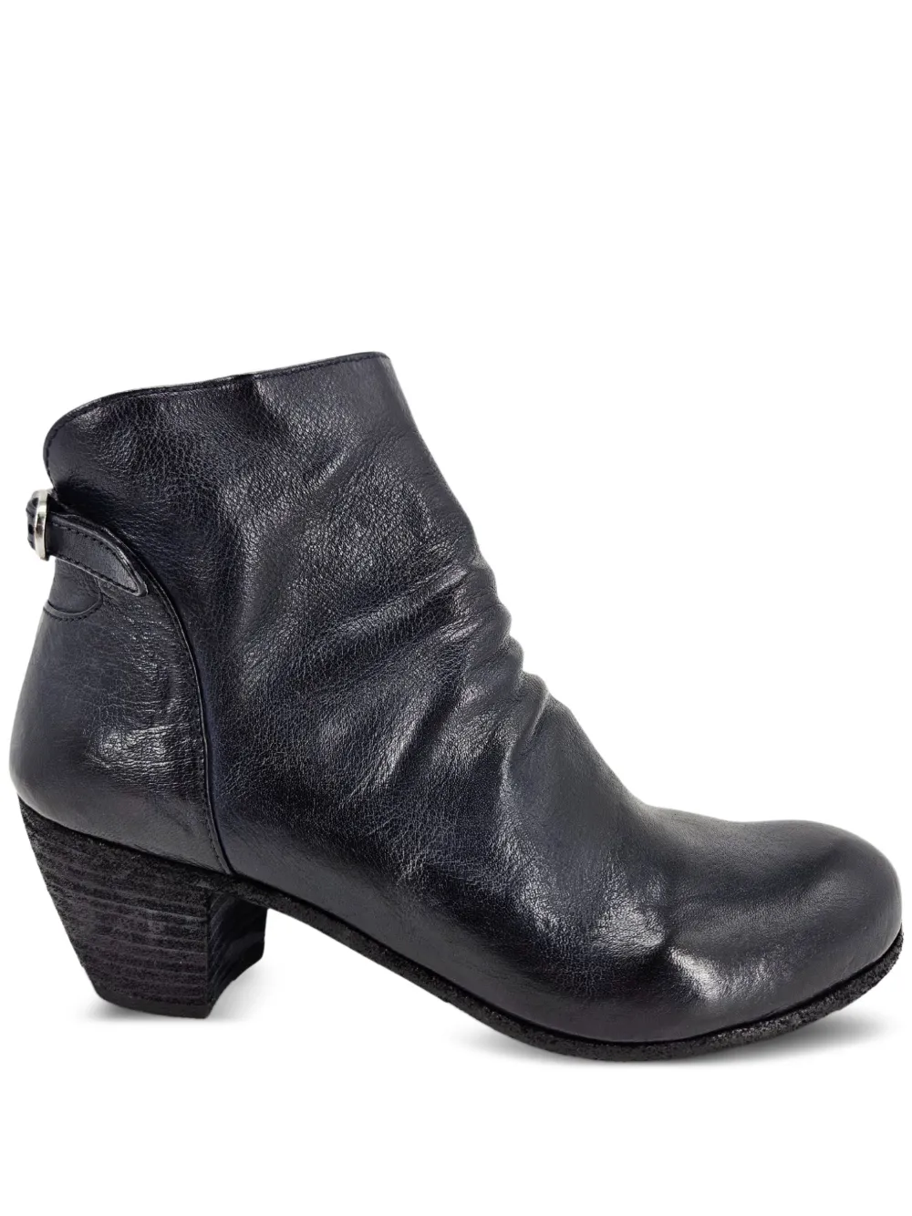Officine Creative Chabrol 002 leather ankle boots Blue