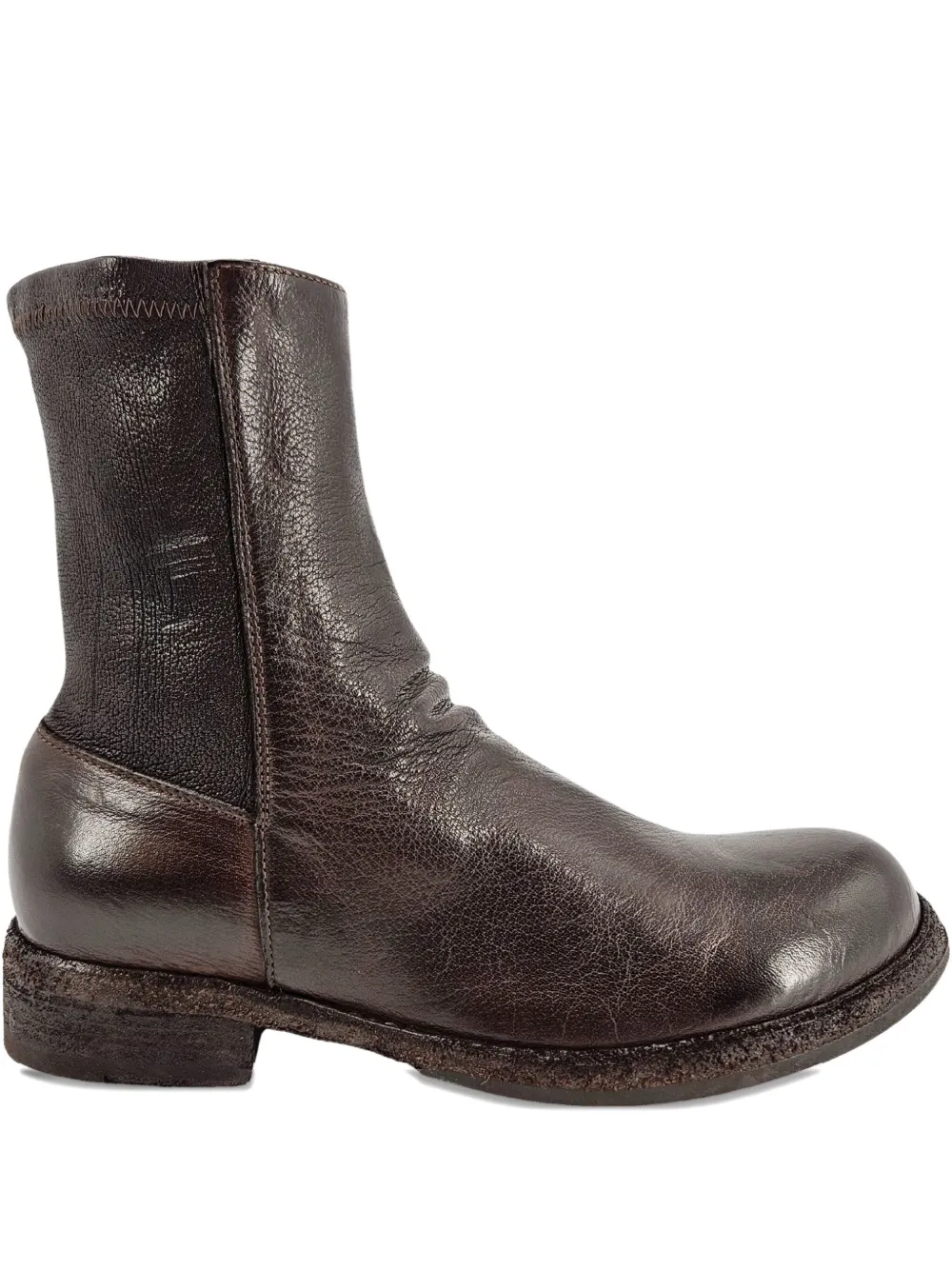 Officine Creative Legrand 171 leather ankle boots Brown