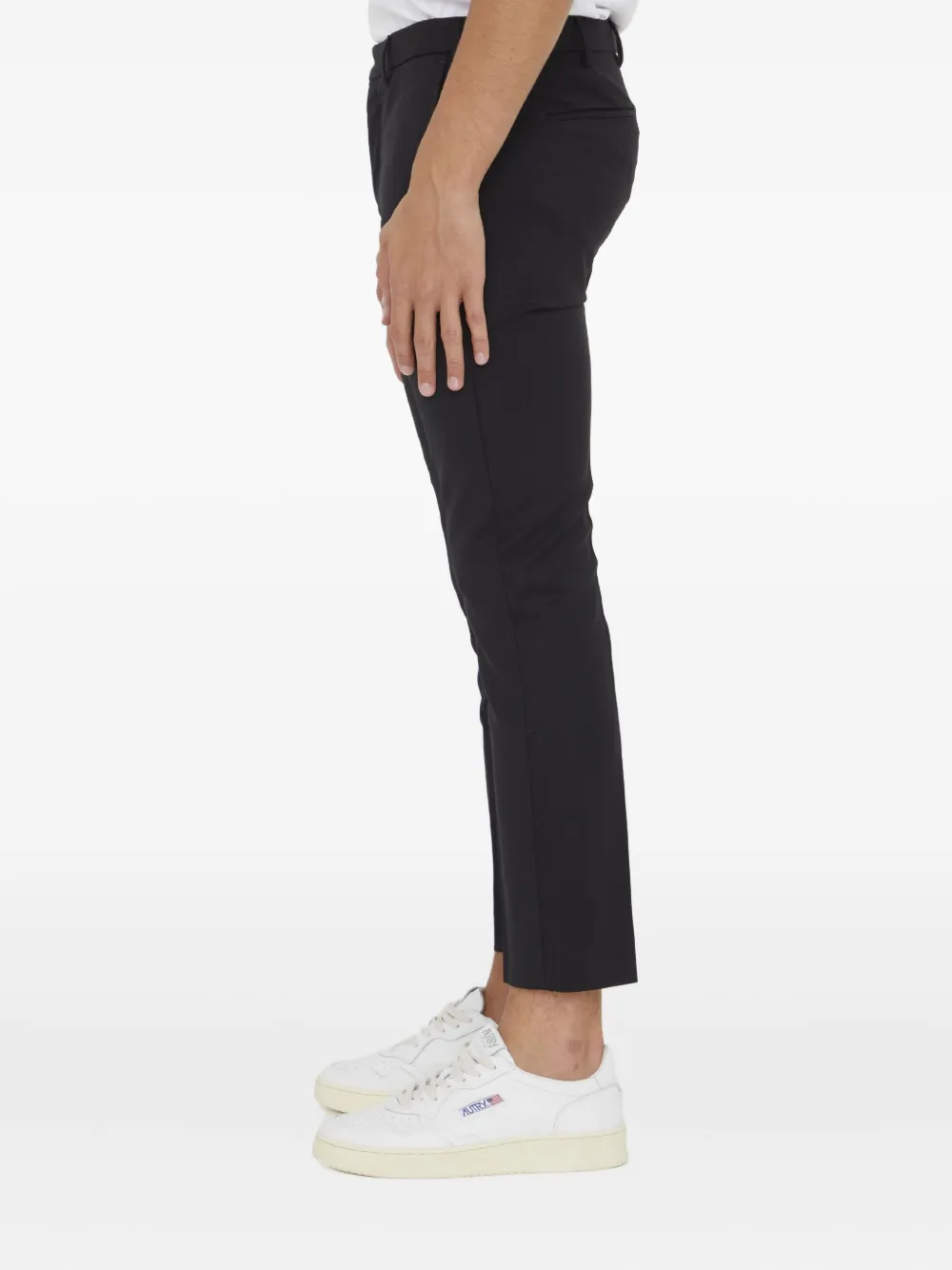 PT Torino belt-loops zip-fly trousers - Zwart