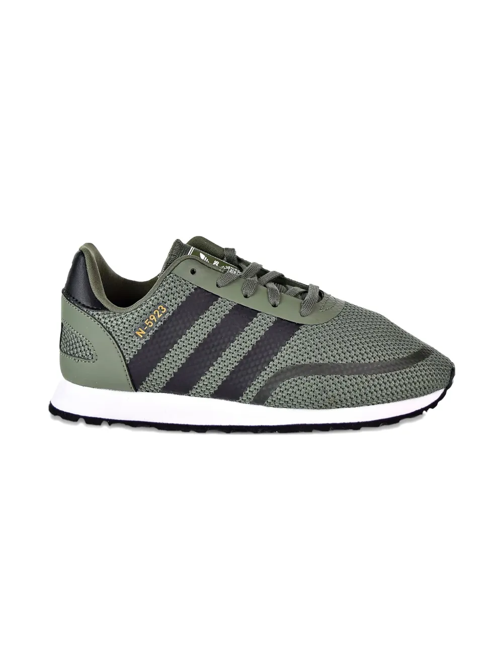 adidas Kids N-5923 "Base Green/Core Black/White" sneakers | Image 2