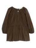 Cecilie Bahnsen cotton blouse - Brown