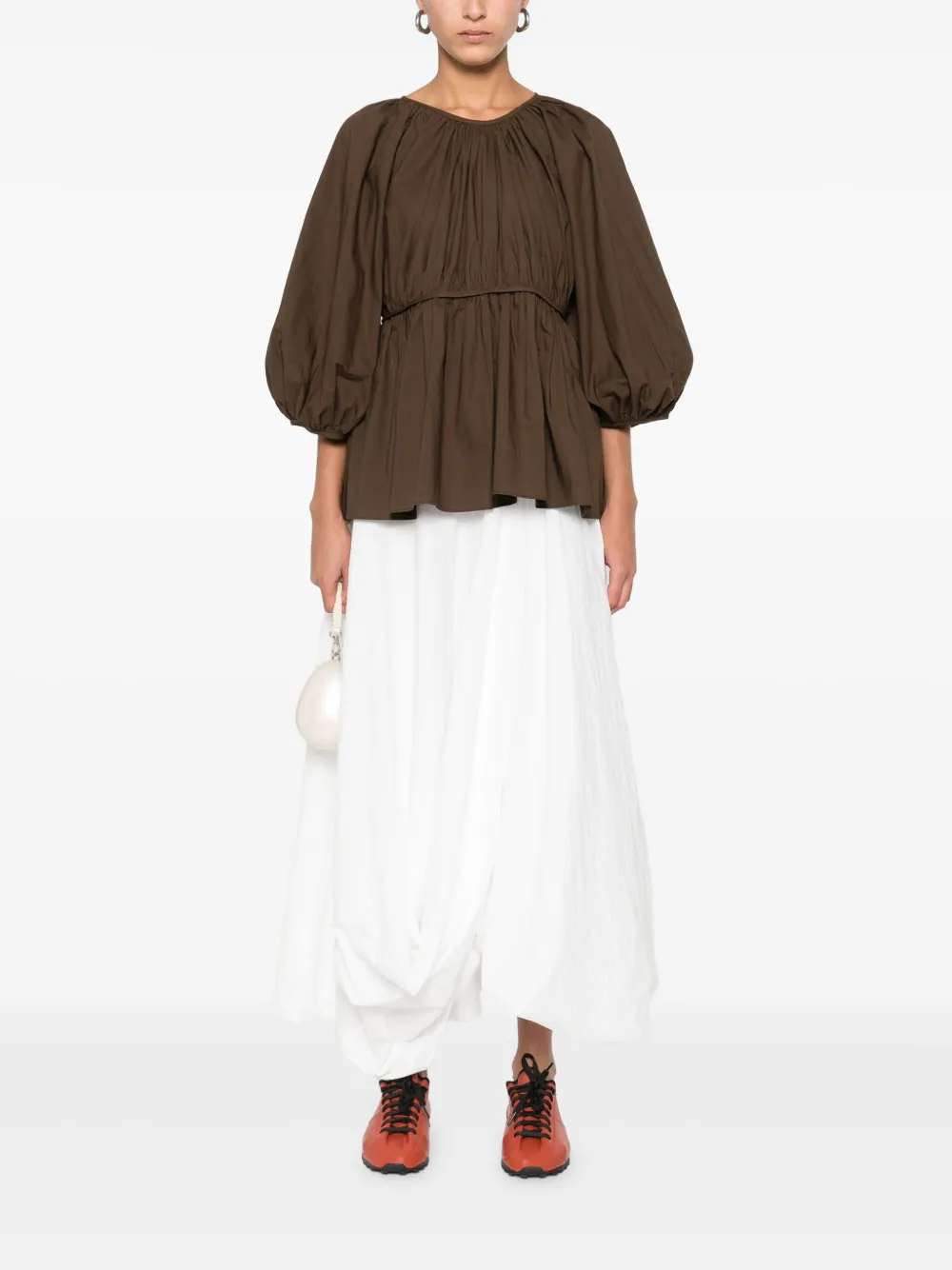 Cecilie Bahnsen بلوزة قطن | بلوزات | Image 2