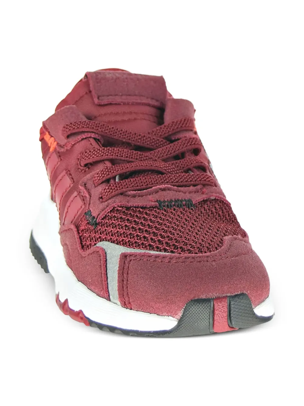 adidas Kids Nite Jogger "Collegiate Burgundy/Cloud White" sneakers | Image 2