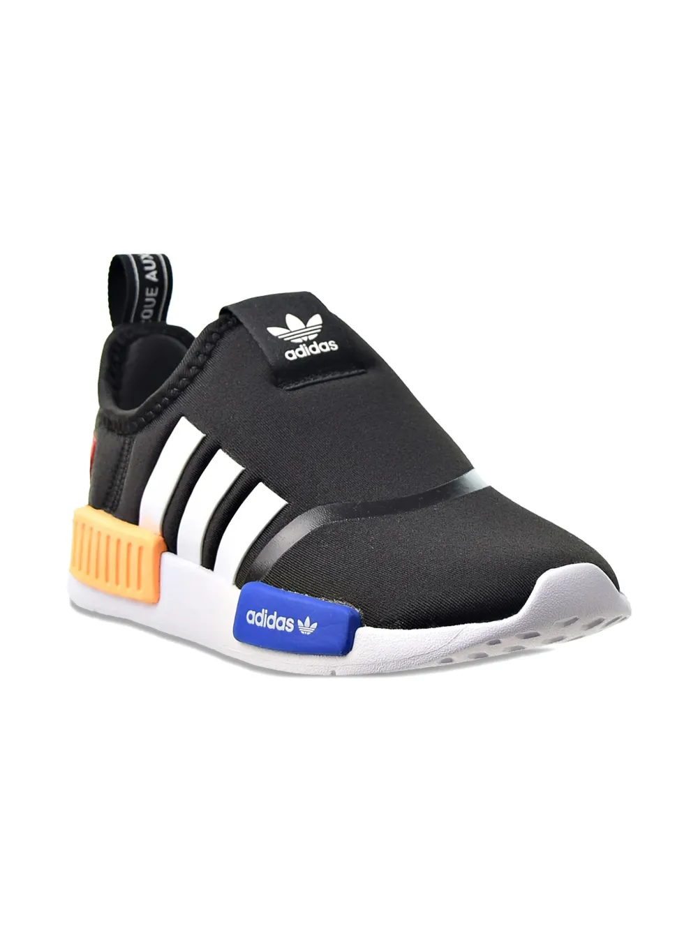 Adidas Kids NMD 360 "Black White Solar Gold" sneakers