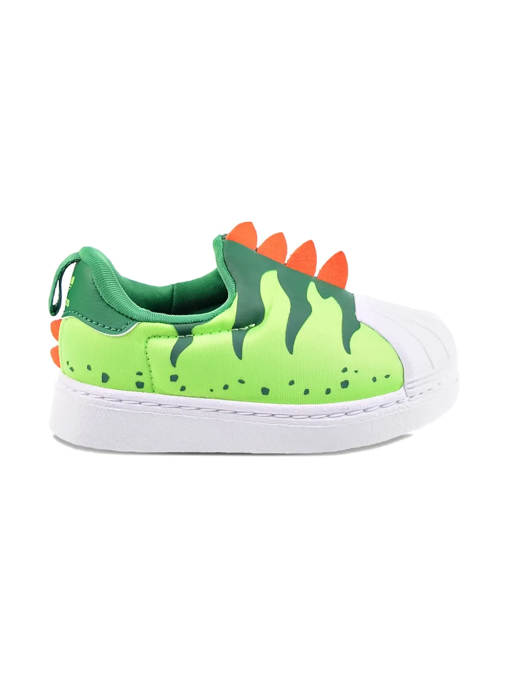 adidas Kids Superstar 360 "Dinosaur Team Solar Green Team Green Cloud White" sneakers