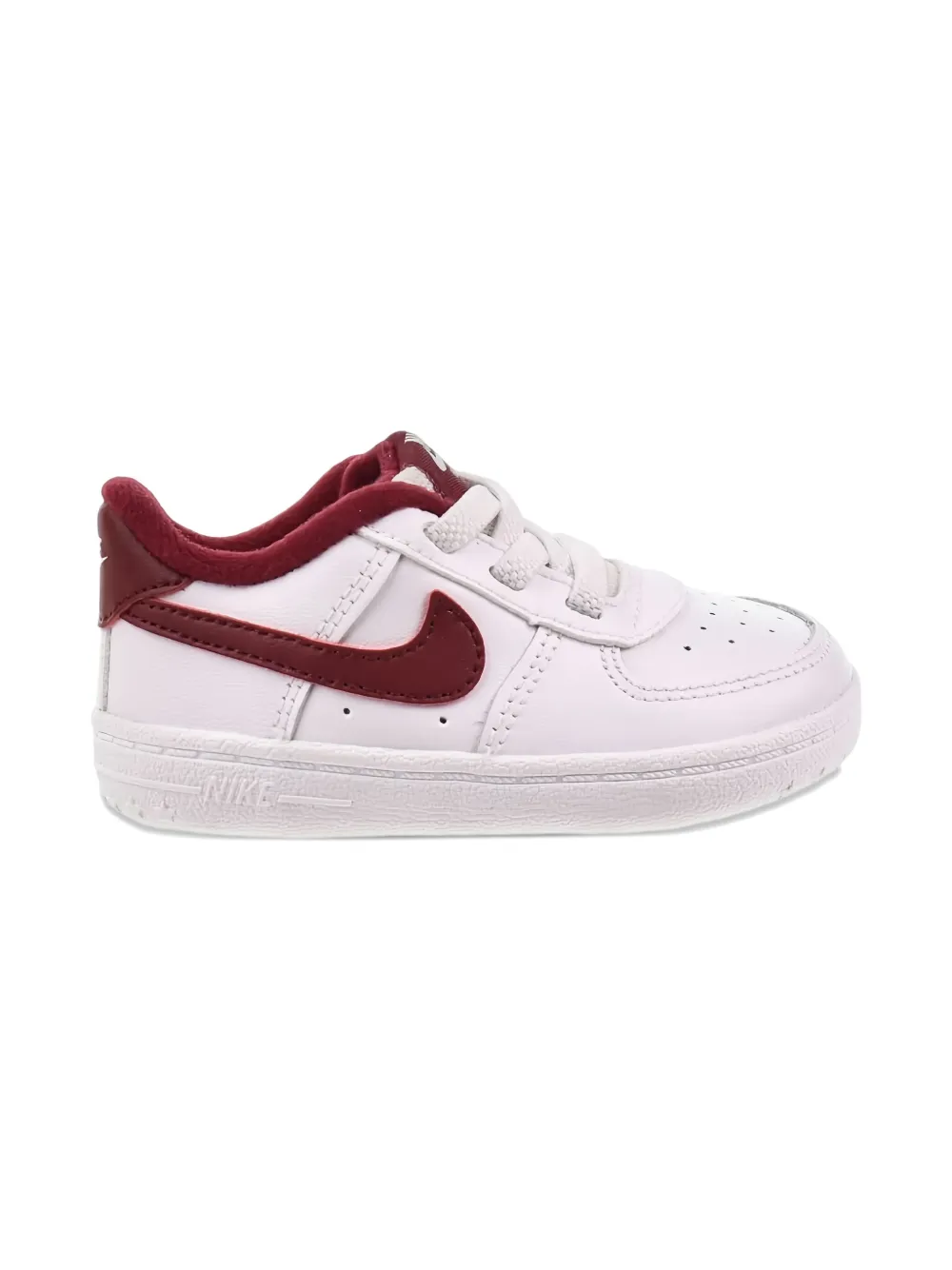 Nike Kids Air Force 1 "White Team Red" sneakers