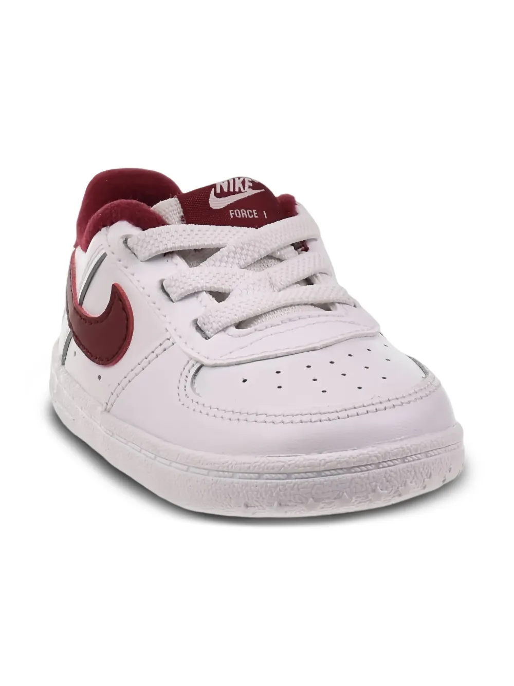 Nike Kids Air Force 1 "White Team Red" sneakers