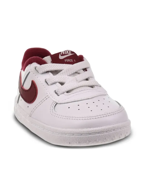 Nike Kids Air Force White/Team Red sneakers